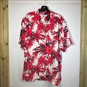 Tommy Bahama Washington Nationals Button Up Camp Shirt